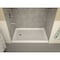 Anzzi Tier 36 x 60" Left Drain Single Threshold Shower Base in White SB-AZ04LD - alternate 3